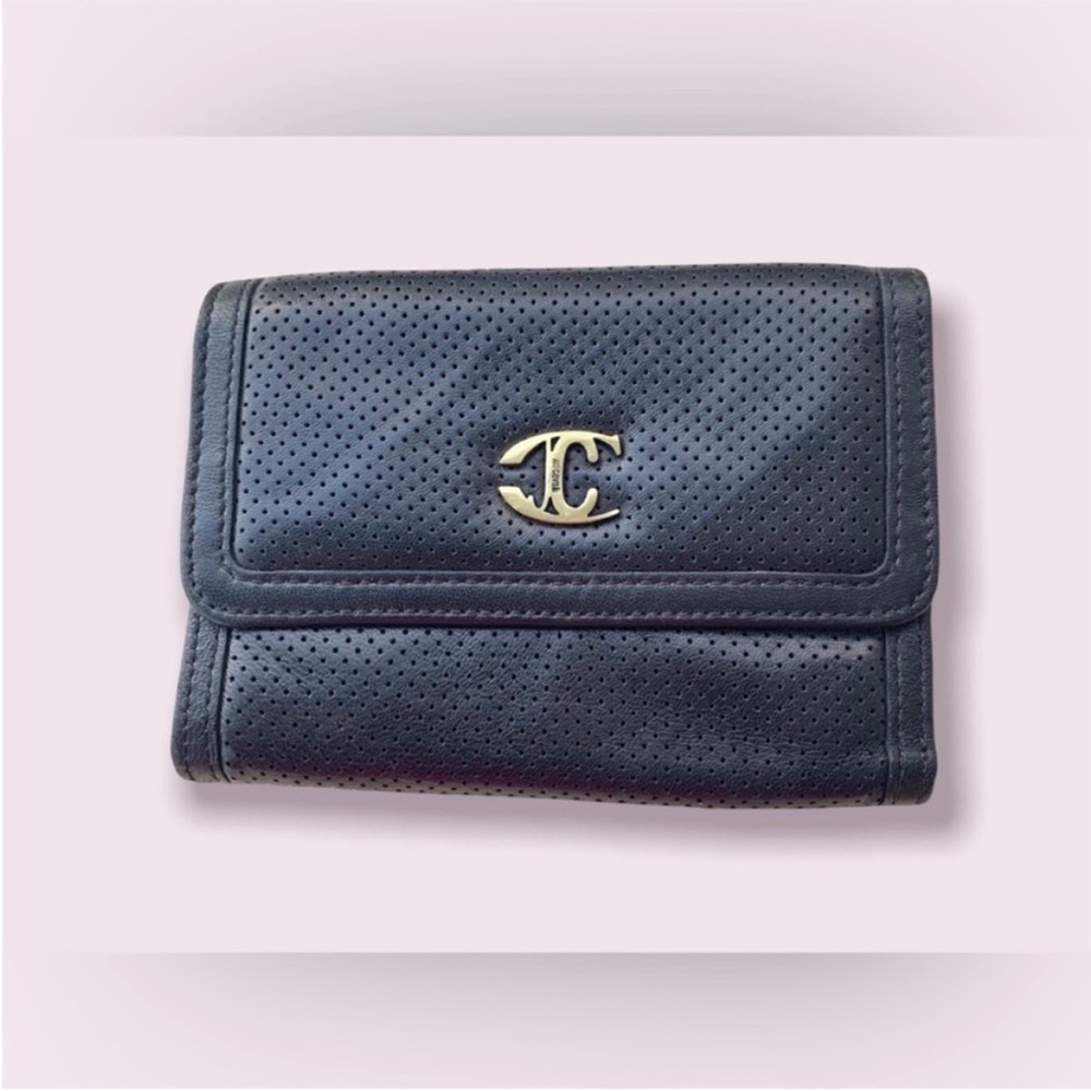 Roberto Cavalli Wallet Women’s Black Leather